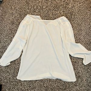 White blouse from banana republic